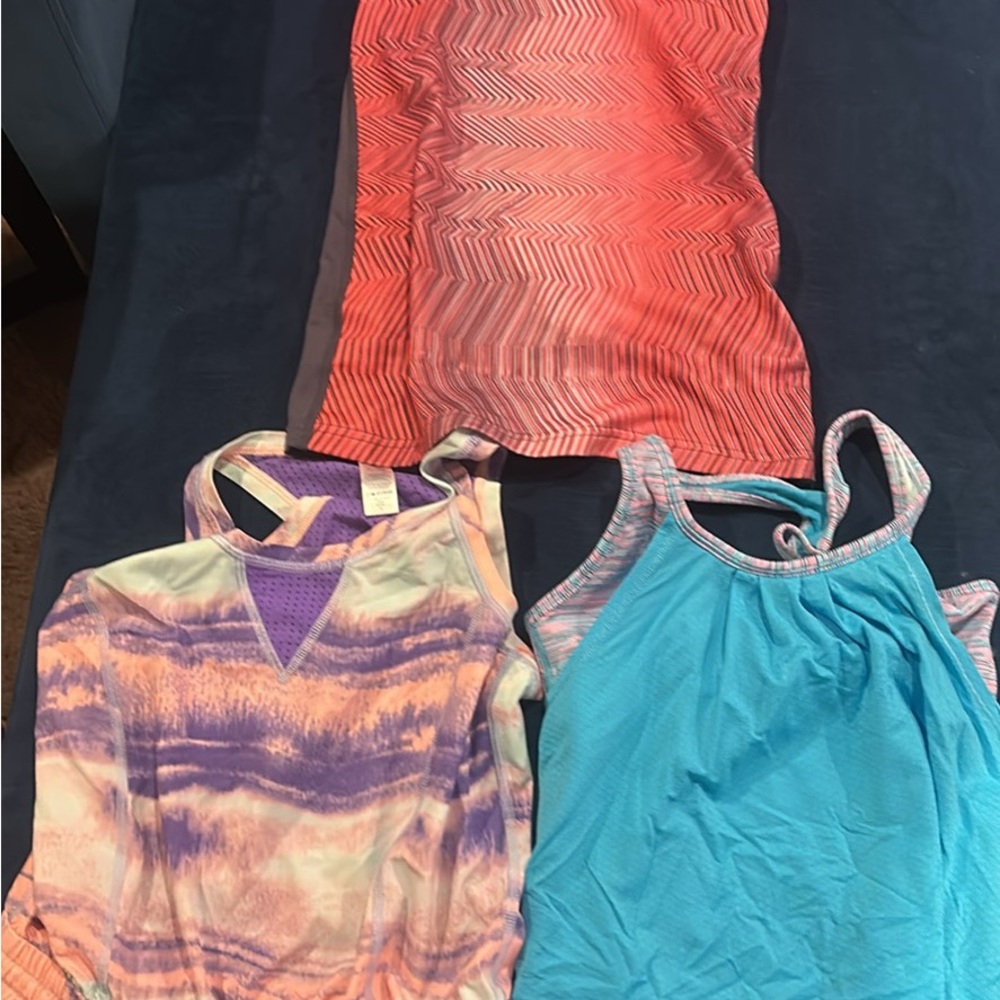 Vibrant Purple and Yellow Sleeveless Tank Top